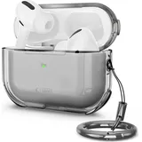 TECH-PROTECT Bounce Schutzhülle für AirPods Pro 3 mit Schlüsselanhänger Transparent Schwarz