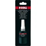 E-COLL Schraubensicherung mittelfest-niedrigviskos, 10ml blau