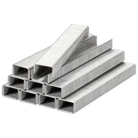 KWB Klammern, Typ Flachdraht, Stahl, C-Spitze, Stahldraht, 1000 Stk. 11,40 mm x 14 mm