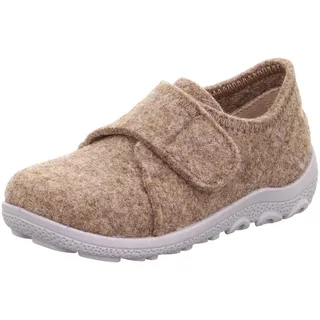 superfit Jungen - Schuhe HAPPY Slipper, Modern, BEIGE/GRAU 4000, 27