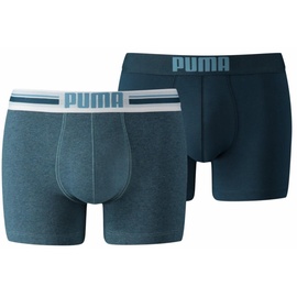 Puma Placed Logo Boxershorts denim L 2er Pack