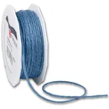 Präsent Kordel Jute matt blau 2,0 mm x 25,0 m