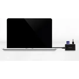 Logilink UA0370 USB-C Dock 10-in-1-Anschluss, mit PW (Power Delivery), Schwarz