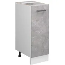Vicco Unterschrank Apothekerschrank R-Line 30 x 46 x 81,5 cm Grau