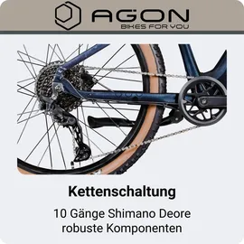 Agon Alpha 27,5 Zoll RH 48 cm Arctic Fire Black