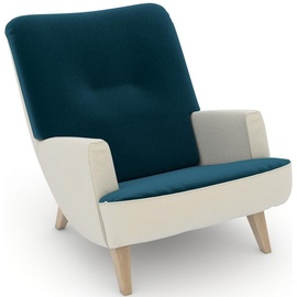 Max Winzer Max Winzer® Loungesessel »build-a-chair Borano«, im Retrolook, zum Selbstgestalten grün