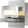 GLOBO Wandleuchte 1x LED 5 Watt (Bxh 8 x 10 cm) silber