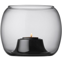 Iittala Kaasa Windlicht 141 x 115 mm, grau