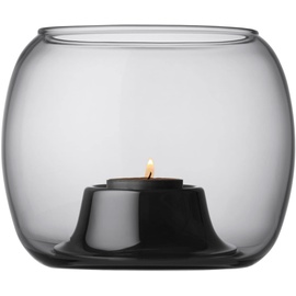 Iittala Kaasa Windlicht 141 x 115 mm, grau