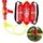 Relaxdays Feuerwehr Wasserspritze, Kinder, Gelb,Rot,Schwarz