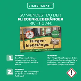 Silence Fliegenklebefänger Classic 4 St.