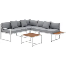 Juskys St. Tropez Lounge-Set Weiß