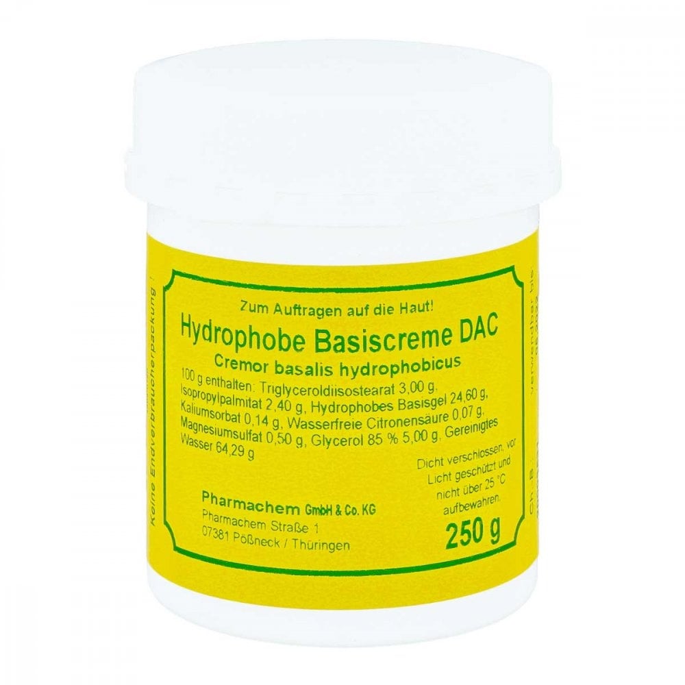 Hydrophobe Basiscreme Dac