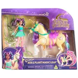 unicorn academy UCA Small Doll Ava & Plant Magic Leaf