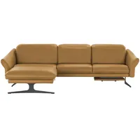 himolla Ecksofa Leder 1059 ¦ gelb ¦ Maße (cm): B: 284 H: 83 T: 179.0
