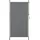pro.tec Senkrechtmarkise 120 x 270 cm Dunkelgrau Polyester