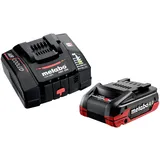 Metabo Basis Set 1x LiHDX 18 V 4,0 Ah Akku + Ladegerät