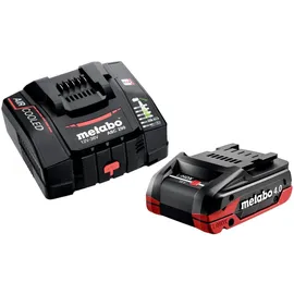 Metabo Basis Set 1x LiHDX 18 V 4,0 Ah Akku + Ladegerät