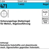 OEM Sicherungsring Din 471 9 X 1 1.4122 Regelausf.