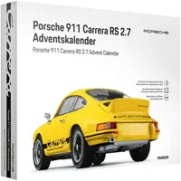 Franzis Porsche 911 Carrera RS 2.7 Adventskalender Hellgelb
