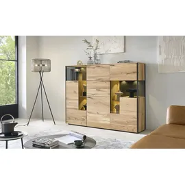 Schöner Wohnen Highboard 182 x 139 x 43 cm Mehrfarbig