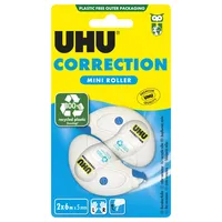 UHU Korrekturroller Mini 5 mm x 6 m 2 St.
