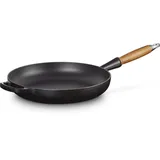 28 cm schwarz matt