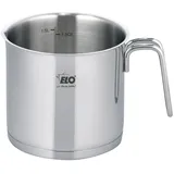 Elo Milchtopf Citrin 1600 ml Edelstahl Silber