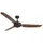 LUCCI AIR Airfusion Carolina 0 cm Deckenventilator Braun
