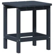 vidaXL Adirondack Beistelltisch Marineblau 38x38x46 cm HDPE