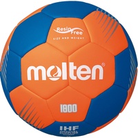 Molten Molten® Handball H0F1800-OB, Größe: 0, Farbe: orange/blau