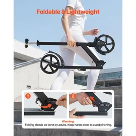Vevor Scooter Schwarz