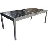 Jet-Line Gartentisch 218 x 110 x 78 cm Schwarz