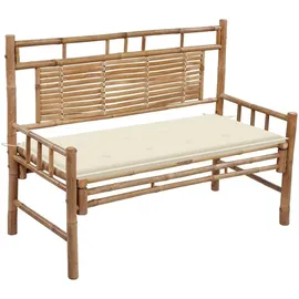vidaXL Gartenbank 121 x 68 x 0 cm Bambus