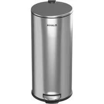 Avalo Treteimer 30 l Silber