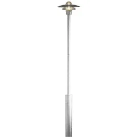 Konstsmide Wegeleuchte Stahl 225 cm 1er Set silber