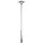 Konstsmide Wegeleuchte Stahl 225 cm 1er Set silber