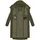 Marikoo Winterjacke "Soranaa", Damen, Gr. M, grün (schwarz olive), Obermaterial: 100% Polyester. Futter: 100% Polyester. Wattierung: 100% Polyester. Ärmelfutter: 100% Polyester, Jacken Winterjacke, langer Winter Mantel mit Kapuze