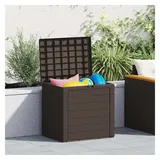 vidaXL Gartentruhe 58,5 x 46 x 55 cm Braun