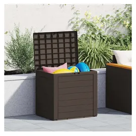vidaXL Gartentruhe 58,5 x 46 x 55 cm Braun