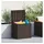 vidaXL Gartentruhe 58,5 x 46 x 55 cm Braun