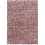 Ayyildiz Hochflorteppich Sydney Rosa, ca. 300x400cm