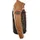 Top Gun Lederjacke Dunkelbraun/Cognac XXL