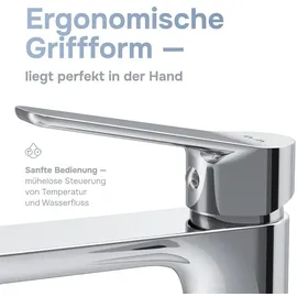 AM.PM Hit Waschtischarmatur Chrom