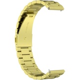 König Design Sport Ersatz Armband für Huawei Watch GT 3 42mm Edelstahl Band Loop Ersatz Neu, Uhrenarmband, Gold