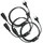 EAZY CASE 3-flg. E14 3,5 m Schwarz/Kunststoff