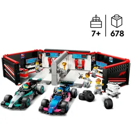 LEGO City F1 Garage 60444
