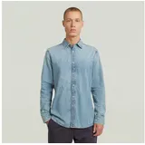 G-Star Langarmhemd Blau S