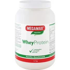 MEGAMAX Whey Protein Vanille Pulver 1200 g