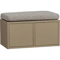 Woood Sitzbank »Turner«, inkl. bequemem Sitzkissen, Breite 80 cm